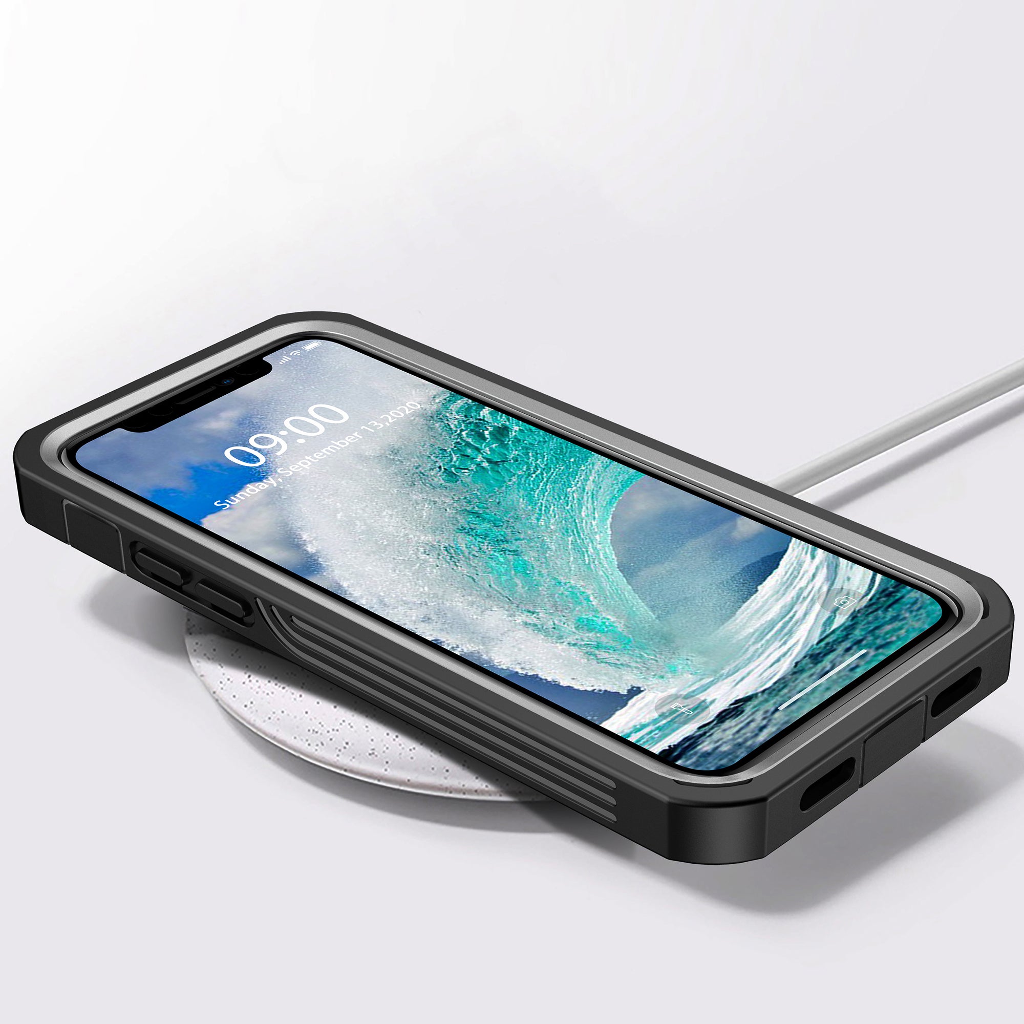 Til iPhone 12 Pro Max 6,7 tommer fuld kropsbeskyttelse Hard PC-telefoncover med PET-skærmbeskytter Til iPhone 12 Pro Max 6,7 tommer fuld kropsbeskyttelse Hard PC-telefoncover med PET-skærmbeskytter